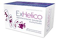 ExHelico s kmeňom kvasiniek Saccharomyces boulardii 60 kapsúl 60 kapsúl