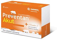 Farmax Preventan Akut s novou príchuťou tabliet 30 ks
