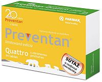 Farmax Preventan Quattro s citrónovou príchuťou 24 tabliet