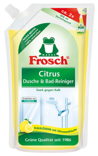 FROSCH ČISTIČ NA KOUPELNY citron Náhradní náplň 950 ml