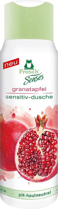 Frosch Senses Granátové jablko Sensitiv sprchový gel 300 ml