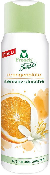 Frosch sprchový gel Pomerančové květy Sensitiv 300 ml