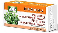 Fyto Pharma Rhodiola pri strese a bolestiach hlavy 30 kapsúl