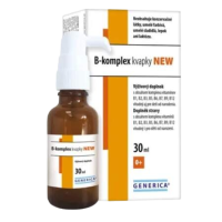 Generica B-komplex kvapky pre deti od narodenia 30 ml