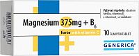Generica Magnesium 375 mg + B6 Forte s vitamínom C 10 šumivých tabliet