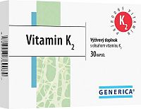 Generica Vitamín K2 30 kapsúl