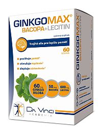 GinkgoMAX Bacopa+Lecitin DaVinci Academia 60 tabliet