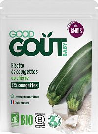 Good Gout Bio Kapsička Cuketové rizoto s kozím syrom 190 g