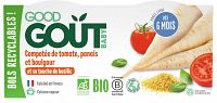 Good Gout BIO Paradajky s paštrnákom a bulgurom 2x190g