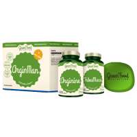 GreenFood Man + Pillbox Arginin 120 kapsúl TribuMaca 90 kapsúl