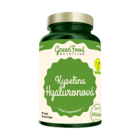 GreenFood-Nutrition Kyselina hyaluronová 60 vegan kapsúl