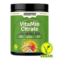 GreenFood Performance VitaMin citrate šťavnatá mandarínka 300 g