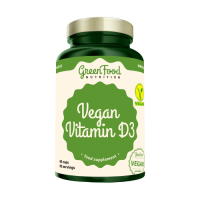 GreenFood Vitamín D3 60 vegan kapsúl