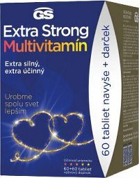 GS Extra Strong Multivitamin tabliet.60+60 dárek 2022