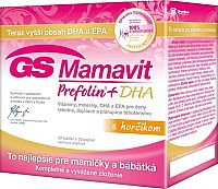 GS Mamavit Prefolin+DHA 30 kapsúl+30 tabliet