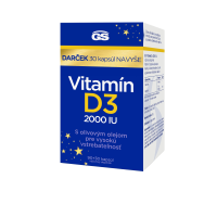 GS Vitamin D3 2000 IU darček 2023 90+30 kapsúl