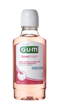 GUM SensiVital+ ústna voda výplach pre citlivé zuby 300 ml