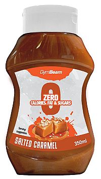 GymBeam Bezkalorický sirup Salted Caramel 350ml