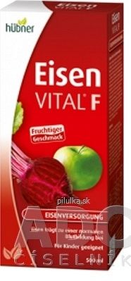 Hűbner Eisen VITAL F ovocný a bylinný extrakt 500 ml