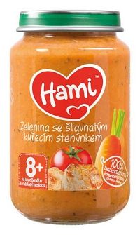 Hami Zelenina so šťavnatým kuracím stehienkom 200 g