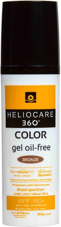 Heliocare 360° Gel Oil-Free Bronze SPF50+ 50 ml