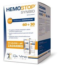 Hemostop SynBio Da Vinci 90 kapsúl + Hemostop Gél 75 ml