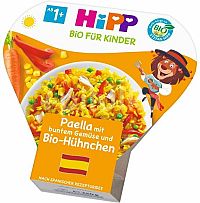 HiPP Bio Paella so zeleninou a kuracím mäsom 250g