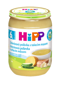 HiPP - Zeleninová Polievka s Kuracím Mäsom 190g