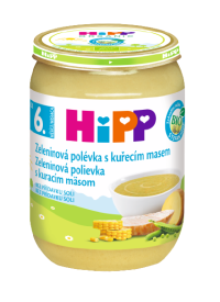 HiPP Zeleninová s Kuracím Mäsom 190 g