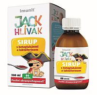 Hlíva Jack Hlívák sirup 300 ml glukany a laktoferin