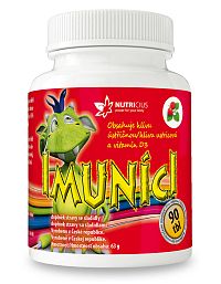 Imuníci Hlíva ústřičná s vit. D pro děti 90 tabliet