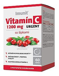Imunit Vitamín C 1200 mg URGENT s postupným uvoľňovaním 60 tabliet