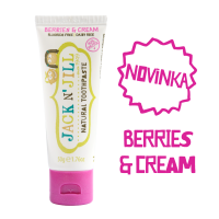 Jack N´Jill Detská zubná pasta Berries & Cream 50 g