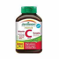 Jamieson J - Vitamín C PREMIUM s bioflavonoidmi 600mg 120