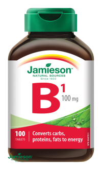 Jamieson Vitamín B1 tiamín 100 mg 100 tabliet