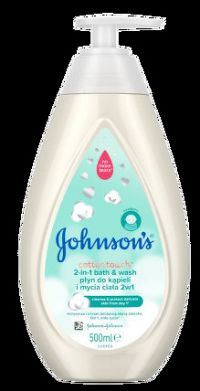 Johnson's Cottontouch kúpeľ a umývací gél 2v1 500 ml