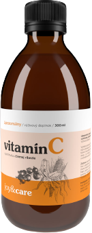 Joy&care Lipozomálny vitamín C s príchuťou čiernej ríbezle 300 ml