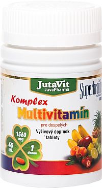 JutaVit Komplex Multivitamín pre dospelých 45 tabliet