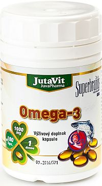 JutaVit Omega 3 - 1000 mg 100 kapsúl