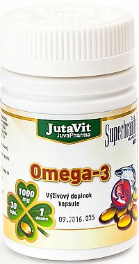 JutaVit Omega 3 1000 mg 30 kapsúl