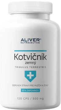 Kiwu Wuki Kotvičník zemný Tribulus Terrestris Extrakt 90% 500 mg 120 kapsúl