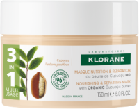 Klorane Cupuaçu Fleur de Cupuacu maska pre poškodené vlasy 150 ml