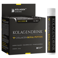 KolagenDrink Royal Peptide Shots prémiový hydrolyzovaný morský kolagén 20x 25 ml ampuliek
