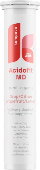Kompava Acidofit MD grep citrón 16 tabliet