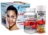 Kompava Premium L-Carnosine 60 kapsúl +AF10 tabliet pomaranč