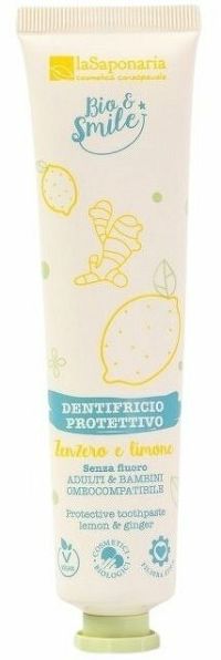 laSaponaria Ochranná zubná pasta zázvor a citrón BIO 75 ml