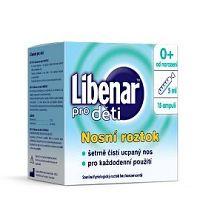 Libenar pre deti nosové kvapky roztok 15 x 5 ml