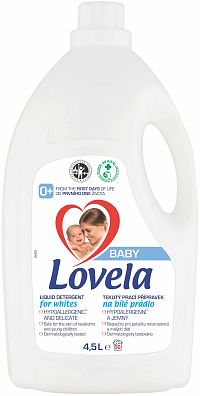 Lovela Baby Tekutý prací prípravok na bielu bielizeň 4.5 l