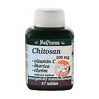 MedPharma Chitosan 500 mg+vit.C+chrom 67 tabliet
