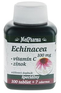 MedPharma Echinacea 100 mg vit.C Zn 107 tabliet